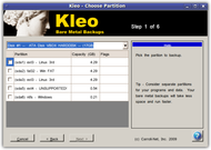 Kleo Bare Metal Backup for Servers screenshot